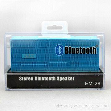 Wireless Speaker, 6W Power, Microphone, 3-D Surround Effect, V4.0 Bluetooth Version